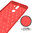 Flexi Slim Carbon Fibre Case for Nokia 8 Sirocco - Brushed Red